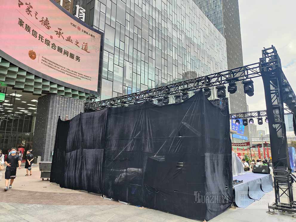 商場汽車品牌活動現(xiàn)場租賃華熠雷亞架