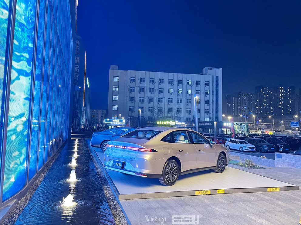華熠車展地臺出租助力東風日產(chǎn)N6車展活動
